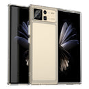For Xiaomi Mix Fold 2 Colorful Series Acrylic + TPU Phone Case(Transparent)