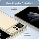 For Xiaomi Mix Fold 2 Colorful Series Acrylic + TPU Phone Case(Transparent)