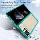 For Xiaomi Mix Fold 2 Colorful Series Acrylic + TPU Phone Case(Transparent Blue)