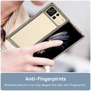 For Xiaomi Mix Fold 2 Colorful Series Acrylic + TPU Phone Case(Transparent Grey)
