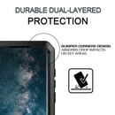 For Galaxy S20 Ultra Shockproof Waterproof Silicone + Zinc Alloy Protective Case(Black)