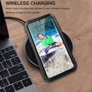 For Galaxy S20 Ultra Shockproof Waterproof Silicone + Zinc Alloy Protective Case(Black)