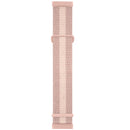 For Fitbit Versa 3 Nylon Rubber Buckle Watch Band(Striped Pink)