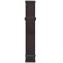 For Fitbit Versa 3 Nylon Rubber Buckle Watch Band(Official Black)