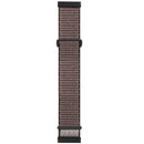 For Fitbit Versa 3 Nylon Rubber Buckle Watch Band(Iron Anchor Grey)