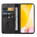 For Xiaomi 12 Lite Magnetic Closure Leather Phone Case(Black)