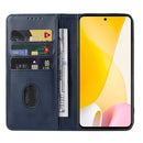 For Xiaomi 12 Lite Magnetic Closure Leather Phone Case(Blue)