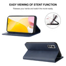 For Xiaomi 12 Lite Magnetic Closure Leather Phone Case(Blue)