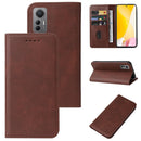 For Xiaomi 12 Lite Magnetic Closure Leather Phone Case(Brown)