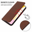 For Xiaomi 12 Lite Magnetic Closure Leather Phone Case(Brown)