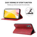 For Xiaomi 12 Lite Magnetic Closure Leather Phone Case(Red)