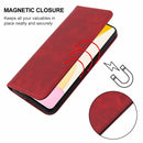 For Xiaomi 12 Lite Magnetic Closure Leather Phone Case(Red)