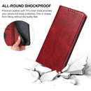 For Xiaomi 12 Lite Magnetic Closure Leather Phone Case(Red)