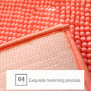 Chenille Non Slip Shaggy Soft Water Absorption Bedroom Bathroom kitchen Carpet Mat, Size:45 x 70cm(Camel)