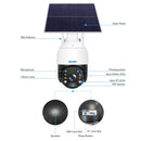 ESCAM QF724 3MP 24h Recording Cloud Storage PT 4G PIR Alarm IP Camera with Solar Panel, European Signal Bands