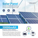 ESCAM QF724 3MP 24h Recording Cloud Storage PT 4G PIR Alarm IP Camera with Solar Panel, European Signal Bands