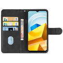 For Xiaomi Poco M5 Leather Phone Case(Black)