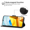 For Xiaomi Poco M5 Leather Phone Case(Black)