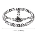 35cm Car Racing Graffiti ABS Steering Wheel(Style 4)
