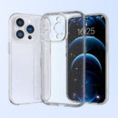 For iPhone 14 Pro Max Fine Hole Phone Case (Shining White)