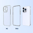 For iPhone 14 Pro Max Fine Hole Phone Case (Shining Black)