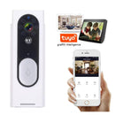 M13 Wireless Intelligent Video Doorbell Support Two-way Voice, Infrared Night Vision, Motion detection(White)