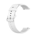 For Huawei Watch3 Pro New Solid Color Soft Silicone Watch Band(White)