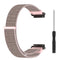 For Amazfit T-Rex2 Nylon Loop Buckle Watch Band(Powder Sand)