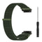 For Amazfit T-Rex2 Nylon Loop Buckle Watch Band(Army Green)