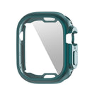 PET Film TPU Watch Case For Apple Watch Ultra(Dark Cyan)