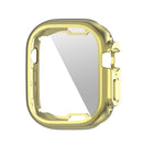 PET Film TPU Watch Case For Apple Watch Ultra(Gold)