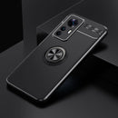 For Xiaomi Redmi K50 Ultra / 12T / 12T Pro Metal Ring Holder TPU Phone Case(Black)