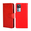 For Xiaomi Redmi K50 Ultra/Xiaomi 12T/Xiaomi 12T Pro Crystal Texture Horizontal Flip Leather Phone Case(Red)