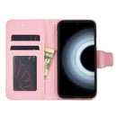 For Xiaomi Redmi K50 Ultra/Xiaomi 12T/Xiaomi 12T Pro Crystal Texture Horizontal Flip Leather Phone Case(Pink)