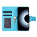 For Xiaomi Redmi K50 Ultra/Xiaomi 12T/Xiaomi 12T Pro Crystal Texture Horizontal Flip Leather Phone Case(Light Blue)