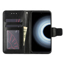 For Xiaomi Redmi K50 Ultra/Xiaomi 12T/Xiaomi 12T Pro Crystal Texture Horizontal Flip Leather Phone Case(Black)