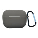 Earphone Silicone Protective Case with Buckle For AirPods Pro 2(Galaxy Grey)