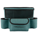 Car Center Console Hanging Bag Sheepskin Leather Storage Bag(Blue)