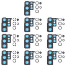 10 PCS Camera Lens Cover For Samsung Galaxy S22 Ultra 5G SM-S908B