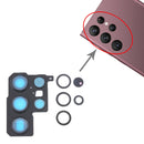 10 PCS Camera Lens Cover For Samsung Galaxy S22 Ultra 5G SM-S908B