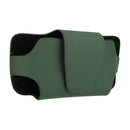 Car Glasses Storage Bag PU Leather Glasses Box(Green)