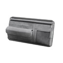 Car Sun Viso Sheepskin Leather Storage Bag(Grey)