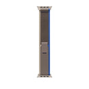 Nylon Watch Band For Apple Watch Ultra 49mm / Series 8&7 45mm / SE 2&6&SE&5&4 44mm(Grey)