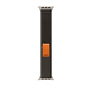 Nylon Watch Band For Apple Watch Ultra 49mm / Series 8&7 45mm / SE 2&6&SE&5&4 44mm(Black)