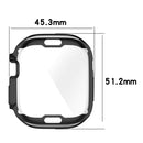 TPU All-inclusive Electroplating Protective Case For Apple Watch Ultra 49mm(Gun Color)