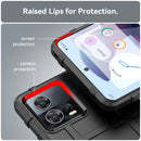 For Motorola Edge 30 Fusion Full Coverage Shockproof TPU Case(Black)