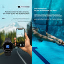 GW69 Plus Smart Watch, Support BT Call / Heart Rate / Blood Pressure / Blood Oxygen(Sliver + Silicone Strap Grey)