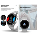 GW69 Plus Smart Watch, Support BT Call / Heart Rate / Blood Pressure / Blood Oxygen(Sliver + Silicone Strap Grey)