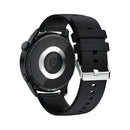 GW69 Smart Watch, Support BT Call / Heart Rate / Blood Pressure / Blood Oxygen(Black + Silicone Strap Black)