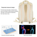 CADeN Multifunctional Photography Shoulders Digital Bag Portable Camera Backpack, Size:28.5 x 14 x 42cm(Beige)